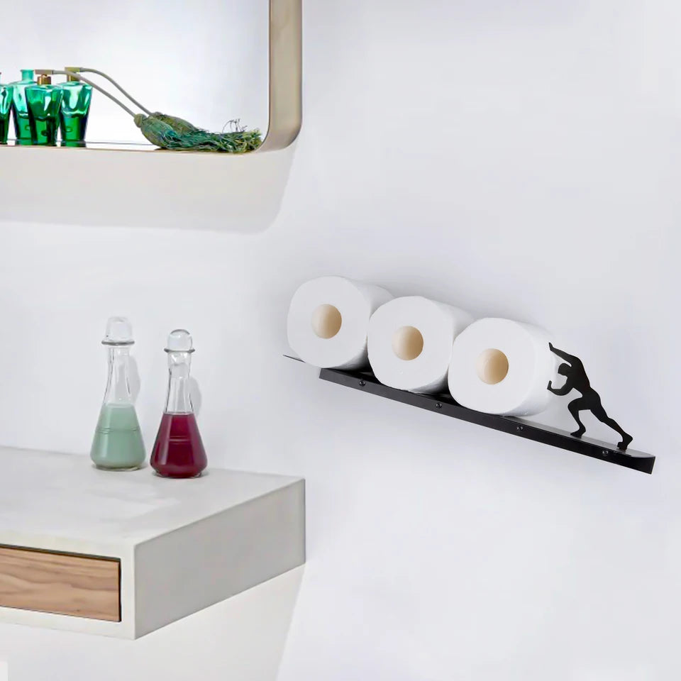 Hercules Wall Mounted Toilet Paper Holder