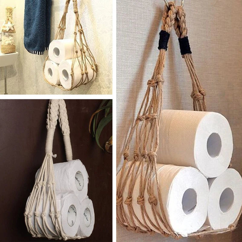 Nordic Wall Hanging Toilet Paper Holder