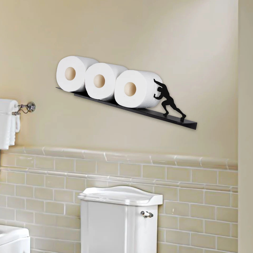 Hercules Wall Mounted Toilet Paper Holder