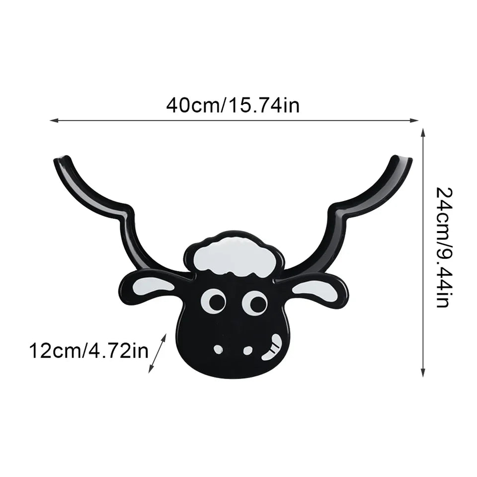 Sheep Wall Mounted Toilet Paper Holder