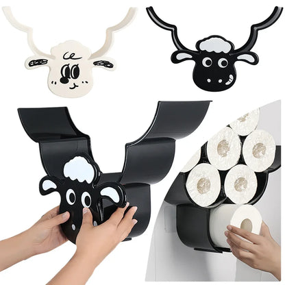 Sheep Wall Mounted Toilet Paper Holder