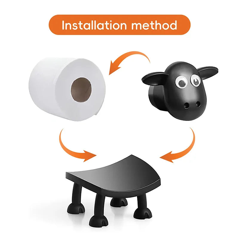 Sheep Toilet Paper Roll Holder